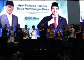 Kemendes dan Kemenpora Gelar Apel Pemuda Pelopor Siaga Membangun Desa di Pagedangan