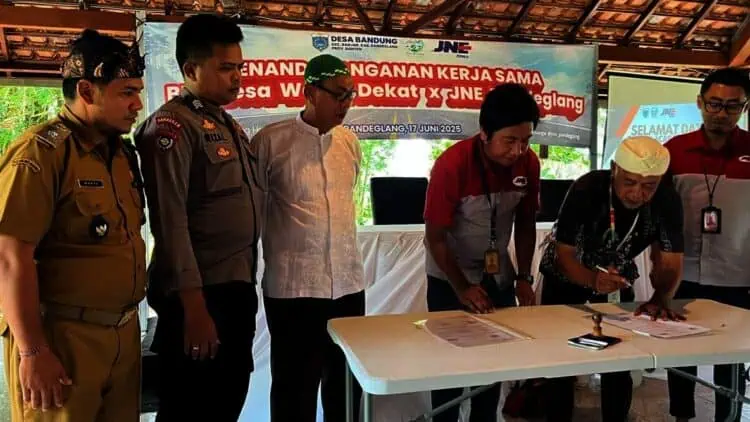 BUMDes Bandung Pandeglang Kerjasama dengan Pihak Ekspedisi, Ini Tujuannya
