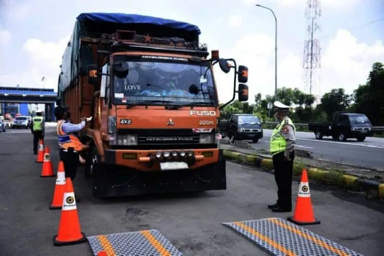 Razia Kendaraan Overload di Kabupaten Tangerang Dimulai Juli
