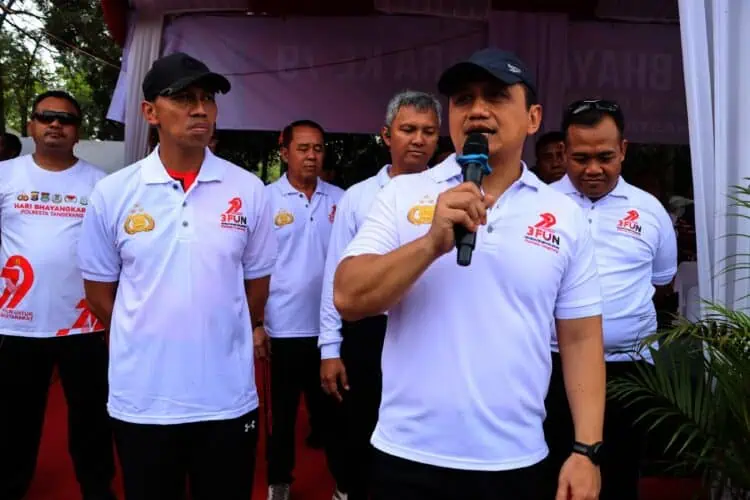 Kapolresta Tangerang dan Dandim Tigaraksa Buka Lomba Mancing Strike