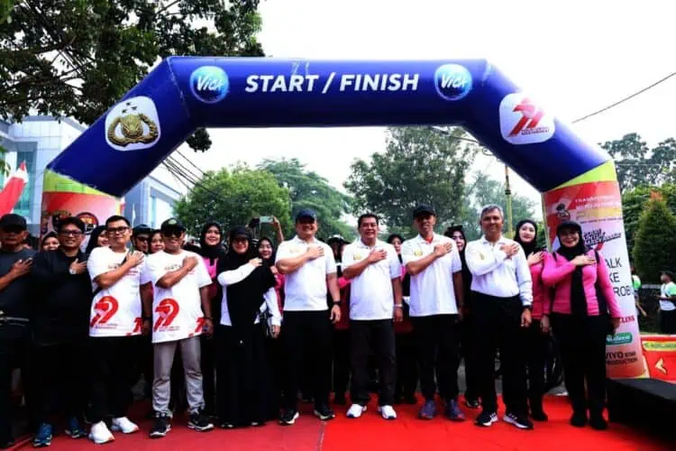 Hadiri Rangkaian HUT ke-79 Bhayangkara Polresta Tangerang, Ini Harapan Bupati