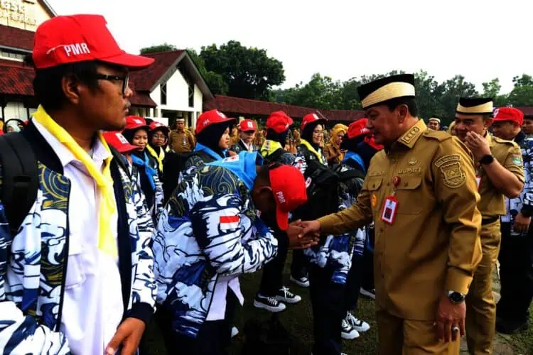 Bupati Tangerang Tekankan Kedisiplinan ASN dan Lepas Kontingen Jumbara