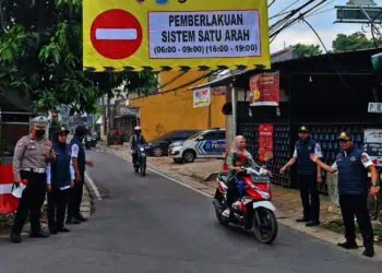 Sistem Satu Arah Jalan Garut Tangsel Diterapkan Permanen