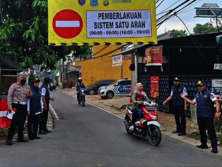 Sistem Satu Arah Jalan Garut Tangsel Diterapkan Permanen
