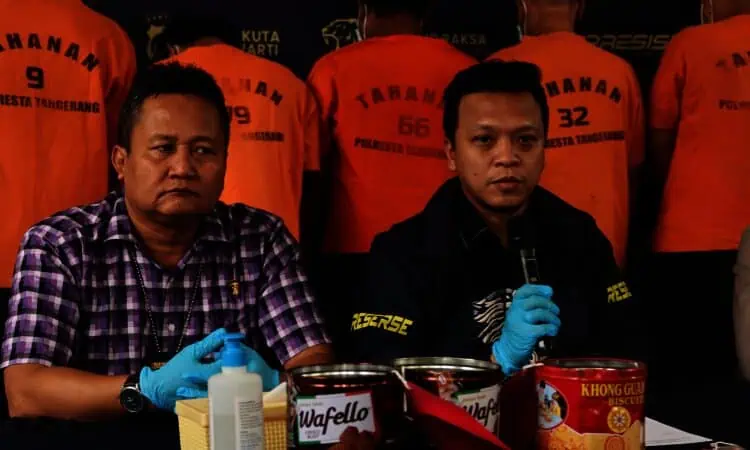 Palak Sopir Truk, 7 Preman Oknum Ormas Dibekuk Polresta Tangerang