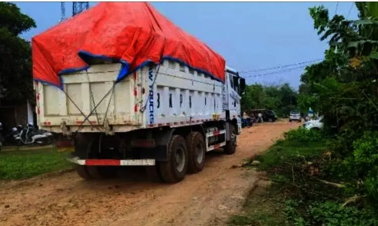 Jam Operasional Truk Pasir di Lebak Dibatasi