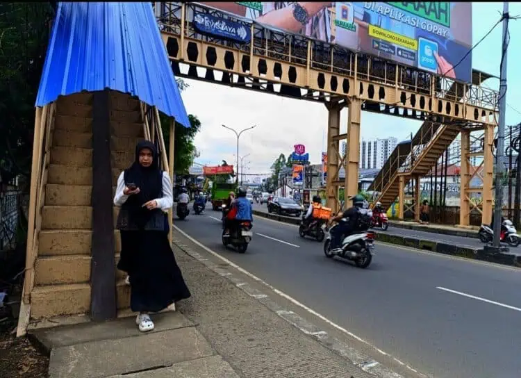 JPO Viral Dekat UIN Syarif Hidayatullah Direlokasi Tahun Ini