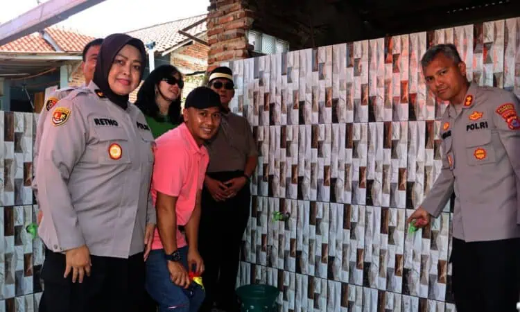 Polresta Tangerang Resmikan Sarana Air Bersih