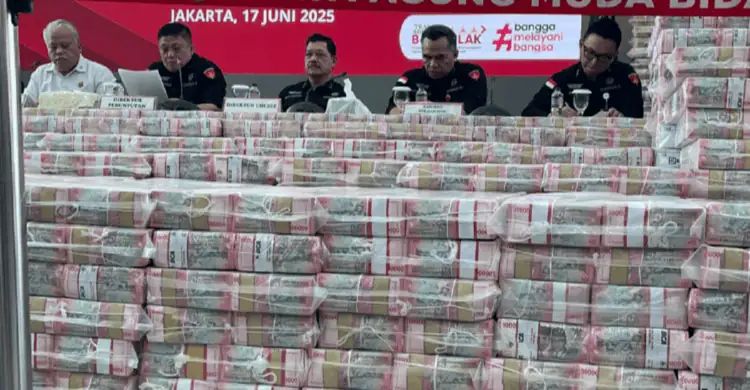 Kejagung Sita Duit Rp 11,8 Triliun