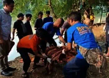 Masih Ada Tali Pusar, Mayat Bayi ditemukan Mengapung di Sungai Ciujung Lebak