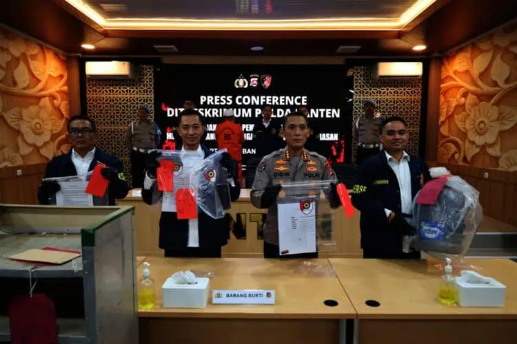 Ancam Pabrik, Oknum Pengusaha di Kota Cilegon Ditangkap