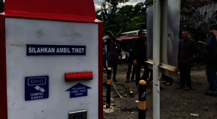 Sempat Ditutup, Parkir Elektronik di Pasar Sampay Kembali Beroperasi