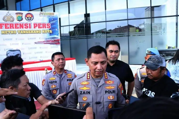Serang Warga Secara Brutal, 4 Pemotor Bersajam Ditangkap Polres Metro Tangerang Kota