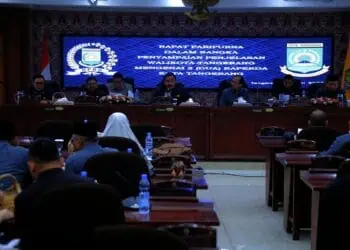 Rapat Paripurna Pembahasan 2 Raperda, Begini Kata Wakil Ketua DPRD Kota Tangerang