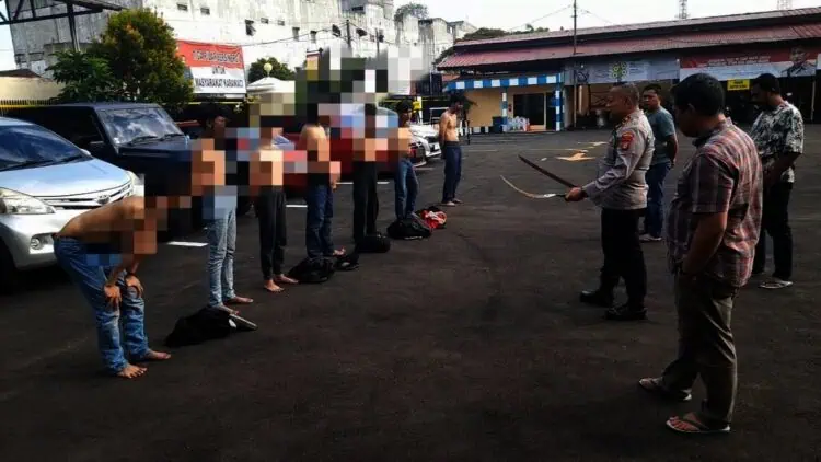 Bermodal "Nyali Patungan" dan Sajam, Gerombolan Remaja di Tangerang Hendak Tawuran, Polisi Langsung Bertindak