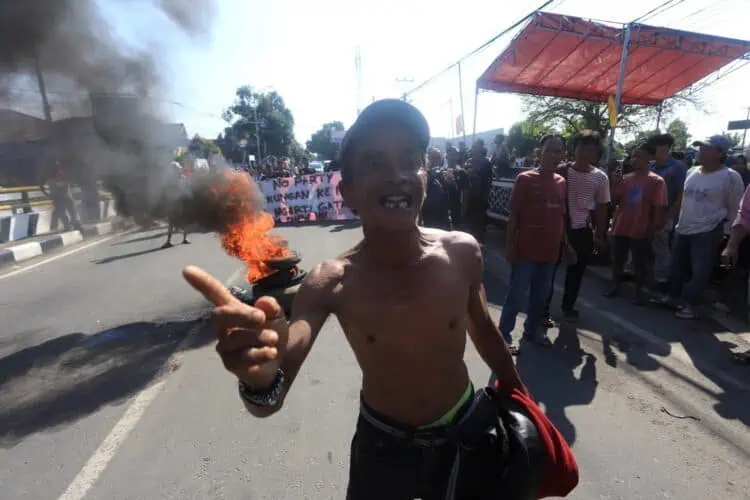 Warga Sukadana Kota Serang Tolak Penertiban Rumah