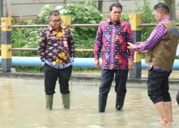 Tinjau Banjir Olek, Bupati Maesyal Putuskan Normalisasi Sungai Cimanceuri