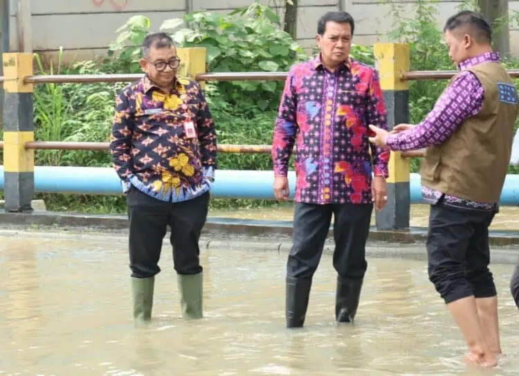 Tinjau Banjir Olek, Bupati Maesyal Putuskan Normalisasi Sungai Cimanceuri