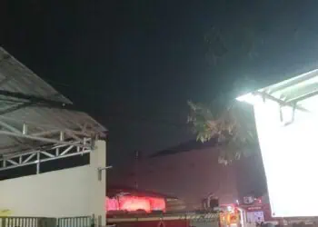 Toko Beras di Batuceper Kota Tangerang Terbakar