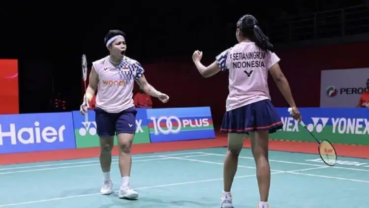 Apriyani/Febi Singkirkan Unggulan Kelima Macau Open