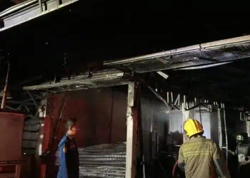 Dipicu Korsleting Sound System, Tiga Ruko Ludes Terbakar di Tangerang