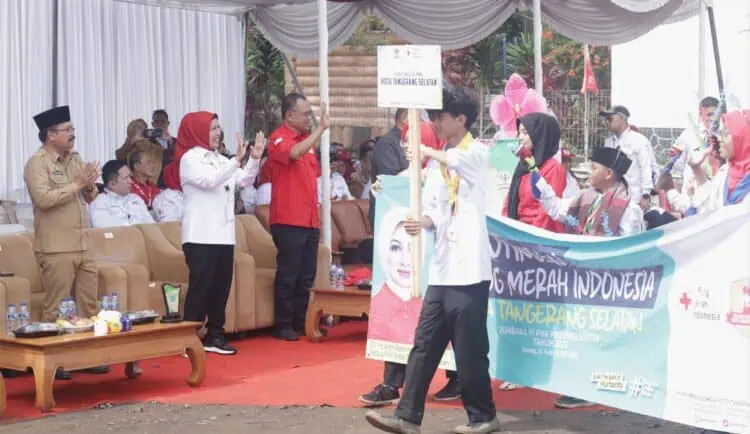 Terbaik Nasional, PMI Banten Dinilai Konsisten Membina PMR
