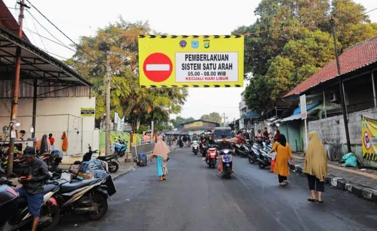 Uji Coba SSA Jalan Haji Usman Ciputat Berlaku Tiga Pekan