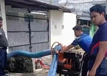 Tangani Banjir, BPBD Kabupaten Tangerang Kerahkan Pompa Raksasa