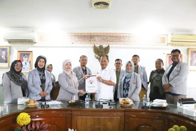 Bahas Peningkatan Layanan Kesehatan di Kabupaten Serang, Pengurus Asklin Temui Wabup Najib