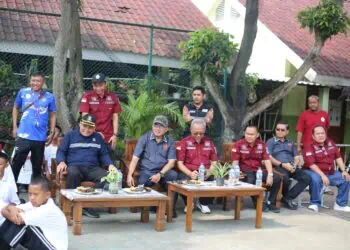 PSTI Kabupaten Tangerang Sosialisasikan Sepak Takraw di SMPN 2 Pagedangan