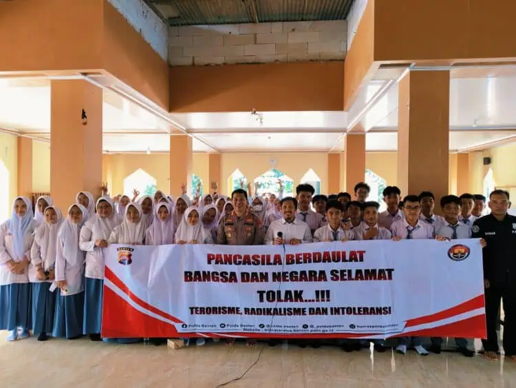 Lawan Radikalisme, Polda Banten Edukasi Pelajar MAN 2 dan MAN 1 Kota Serang