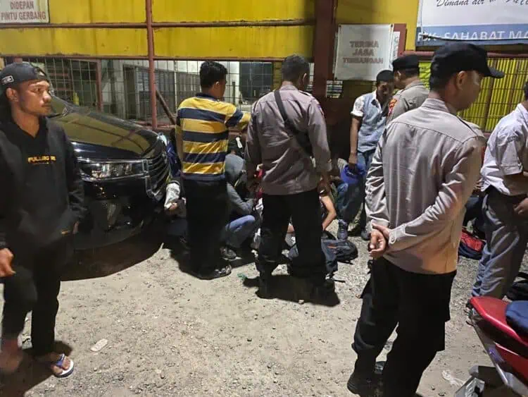 Antisipasi Kenakalan Remaja, Personel Polsek Cikande Polres Serang Amankan 28 Pelajar