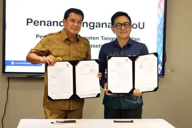 Pemkab Tangerang Perkuat Tiga Sektor Strategis Bersama Universitas Prasetiya Mulya