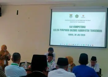 21 Peserta Lolos Uji Kompetensi Calon Pimpinan Baznas Kabupaten Tangerang