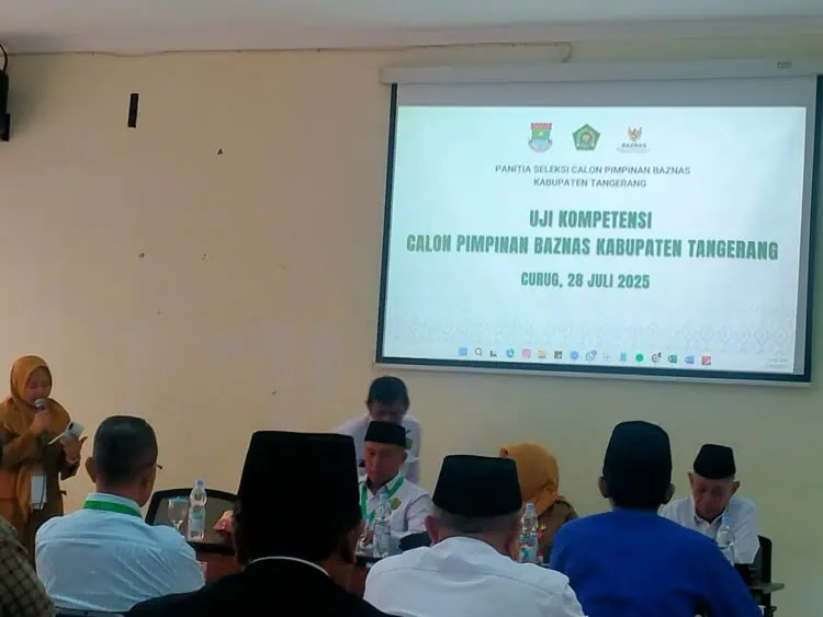 21 Peserta Lolos Uji Kompetensi Calon Pimpinan Baznas Kabupaten Tangerang