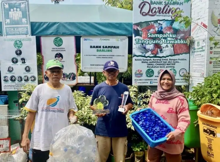 Dari Gang Sempit Menuju Kampung Hijau Inspiratif, Bank Sampah Kampung Darling Jadi Kebanggaan Warga Ciledug