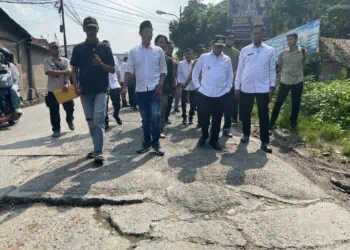 Andra Pastikan Ruas Jalan Maja–Citeras dan Maja–Tigaraksa Segera Diperbaiki