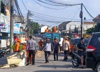 Setelah 20 Jam, Banjir di Perumahan Pondok Maharta Tangsel Surut