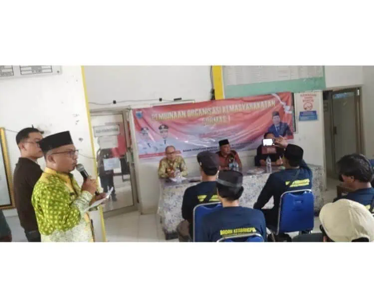 Gelar Pembinaan, Kesbangpol Pandeglang Sebut Ada 353 Ormas Yang Sudah Tercatat