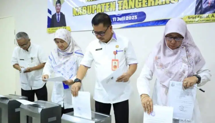 Ratusan Dokumen Rahasia Dimusnahkan!, Ini Alasan Dinas Perikanan Tangerang