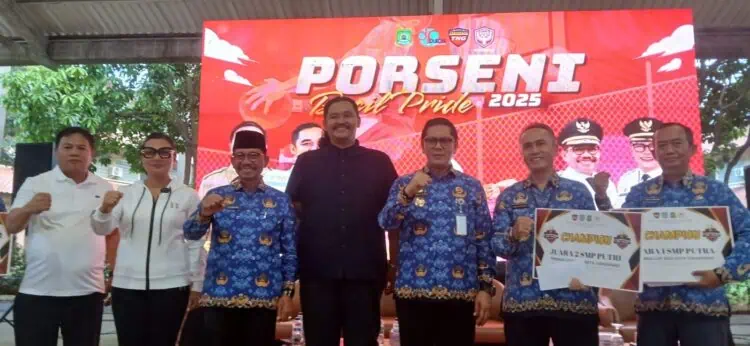 Porseni Bola Basket SMP Kota Tangerang 2025 Resmi Dimulai, 96 Tim Siap Berlaga