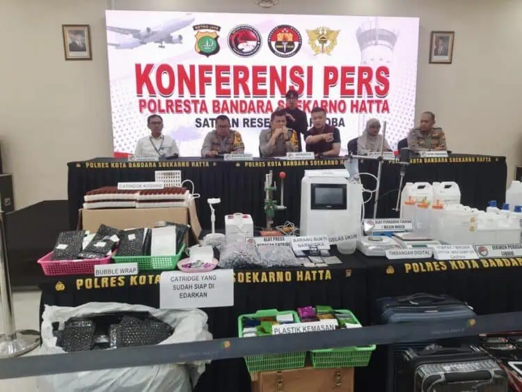 Produksi Cairan Etomidate Senilai Rp 60 Miliar, 4 WNA Dibekuk Polisi dan Bea Cukai
