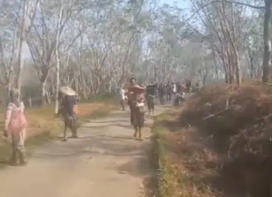 Beredar Video OTK Bawa Parang Diduga Intimidasi Petani Penggarap Lahan di Lebak