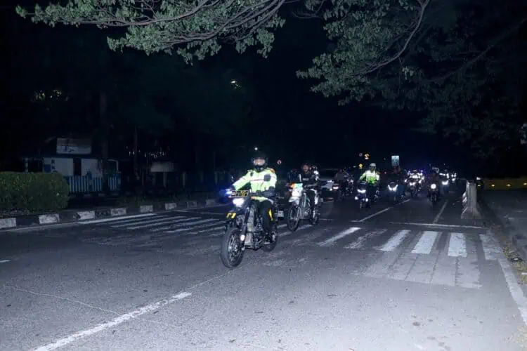 Polres Metro Tangerang Gelar Patroli Skala Besar