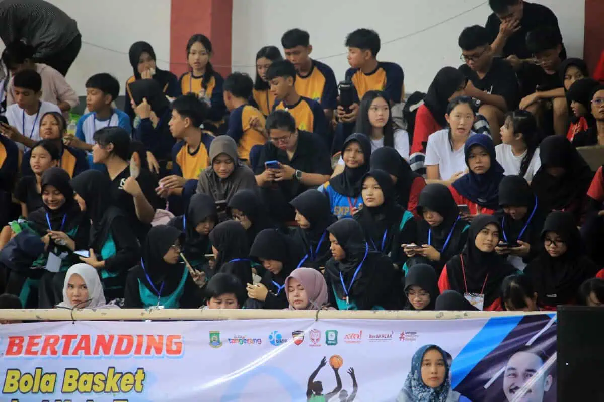 Animo Tinggi, Porseni Cabang Basket Kota Tangerang Dipenuhi Pelajar SMP Animo Tinggi, Porseni Cabang Basket Kota Tangerang Dipenuhi Pelajar SMP