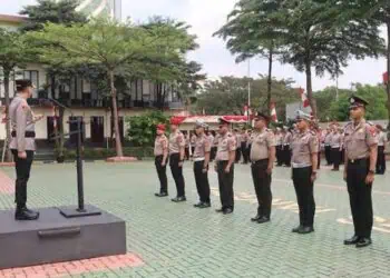 78 Personel Polres Tangsel Naik Pangkat Setingkat Lebih Tinggi