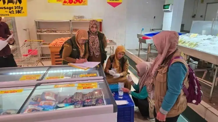 Sidak Keamanan Pangan di Pasar dan Supermarket, Ini Temuan DKP Kota Tangerang