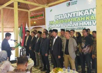 MD KAHMI Lebak Periode 2025-20230 Dikukuhkan