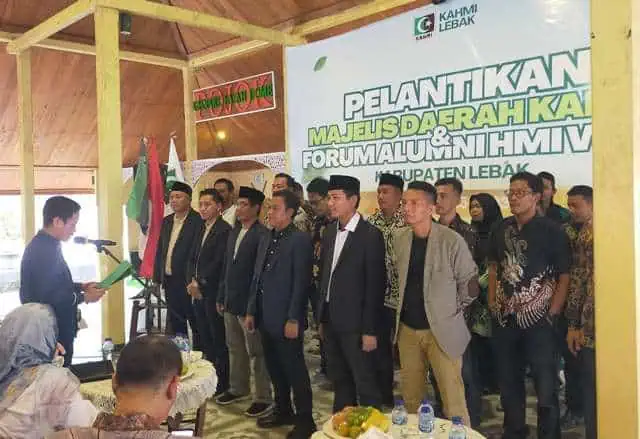MD KAHMI Lebak Periode 2025-20230 Dikukuhkan