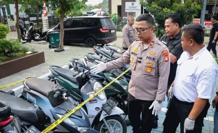 Polsek Pinang Bongkar Sindikat Curanmor Rumpin, Biasa Beraksi di Jogging Track Alam Sutera